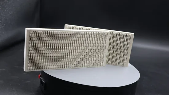 Dry Pressing Process Electrothermal Ceramics Cordierite Bearing Plate